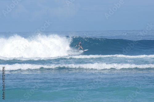 Surfers at Ujung Bocur