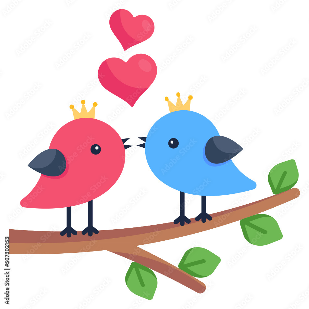 Obraz premium Love Birds