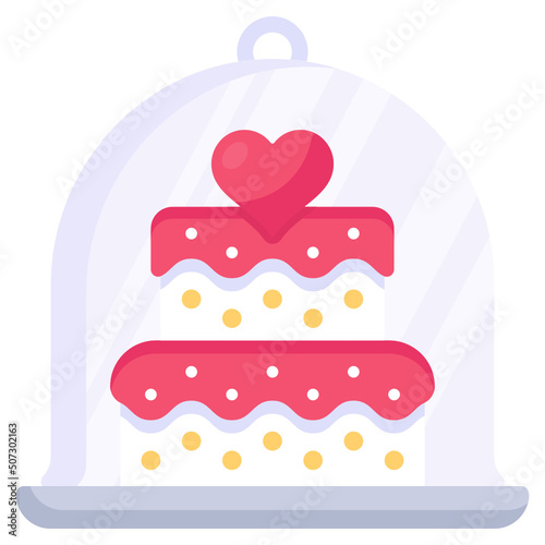 Heart Cake 