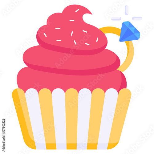 Ring Cupcake