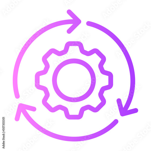 upgrade gradient icon