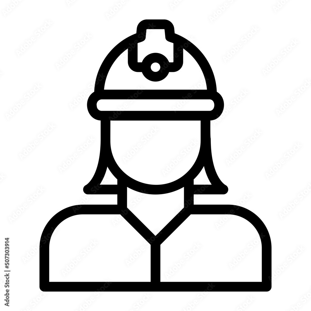 woman line icon woman line icon