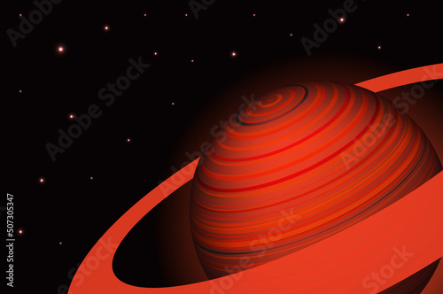 Saturn vector