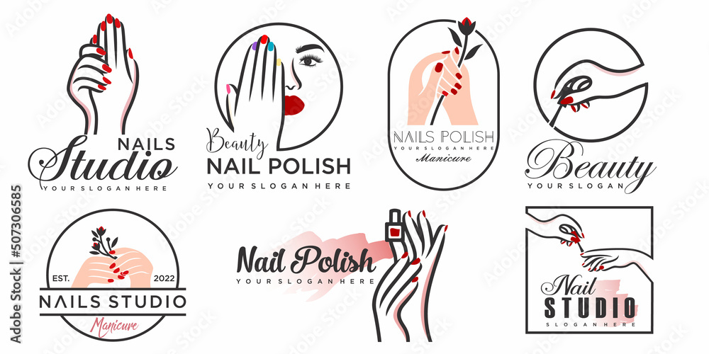 V The Designer Nail Studio - YouTube