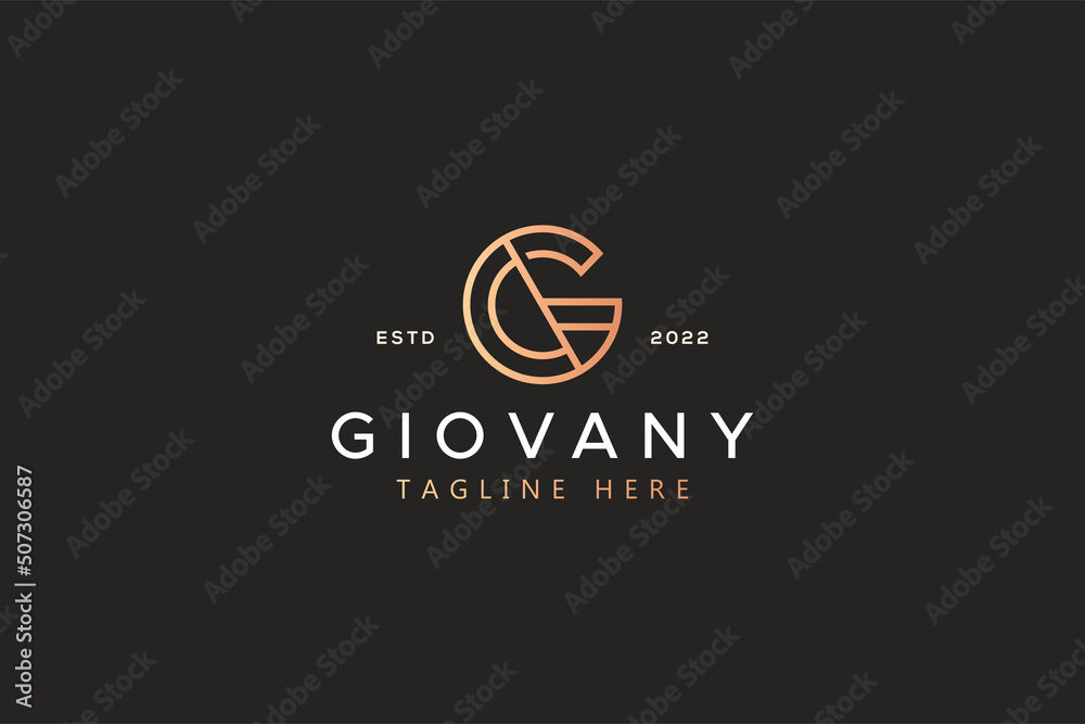 Premium Monogram Letter G Logo Premium Monogram Letter G Logo