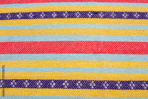 Colorful Mexican blanket and spirit animal imagery great for festive backgrounds