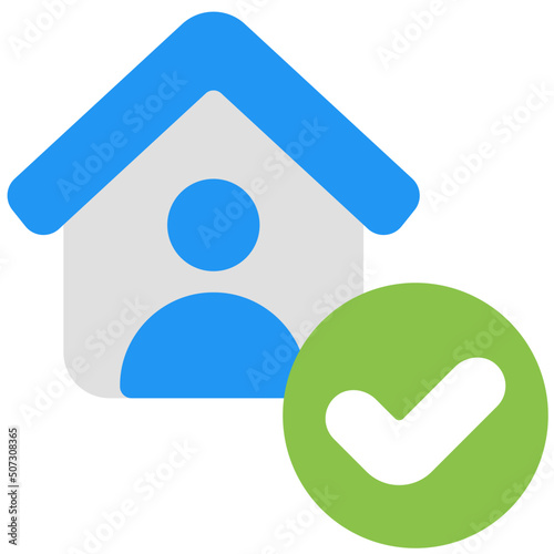 tenant flat icon