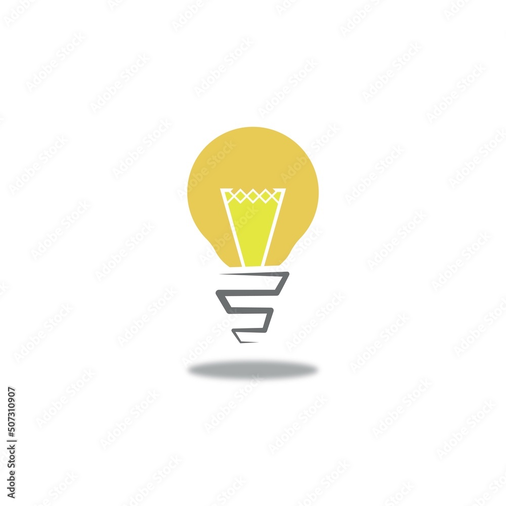 light bulb symbol icon illustration light bulb symbol icon illustration