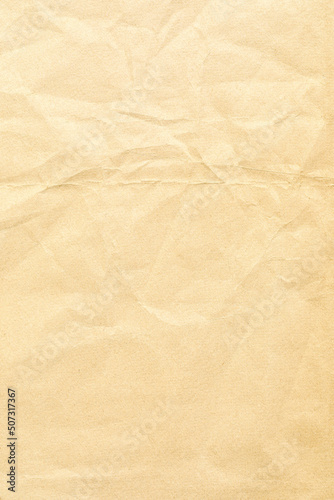 Vertical brown kraft paper with details texture