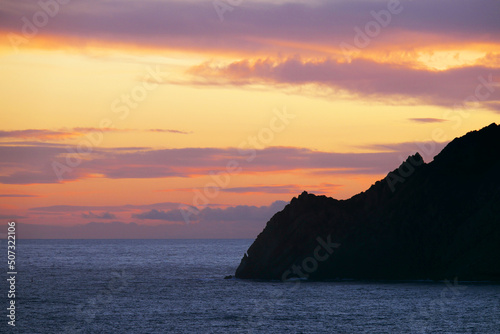 Ligurian Mediterranean landscape near Cinque Terre, Italy, Europe © Rechitan Sorin