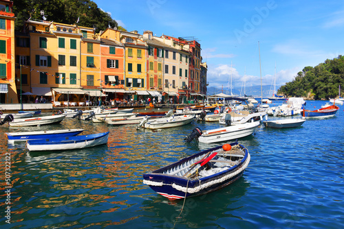 Portofino resort in Liguria  Italy  Europe 