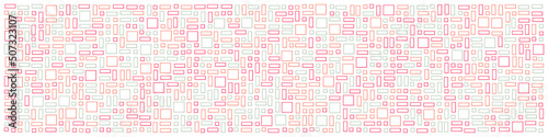 Offset Quads generative art background art illustration