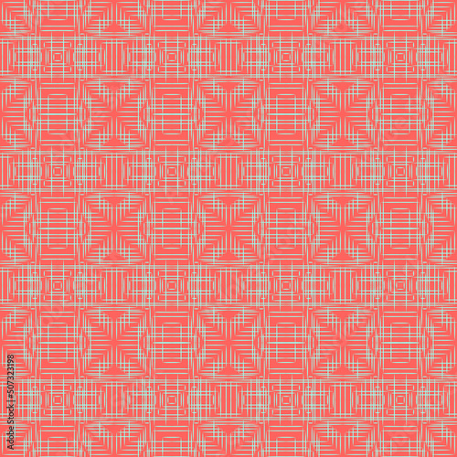 abstract ethnic geometric pattern vector seamless background