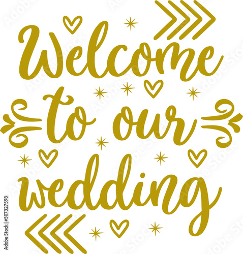 wedding t shirt and svg design