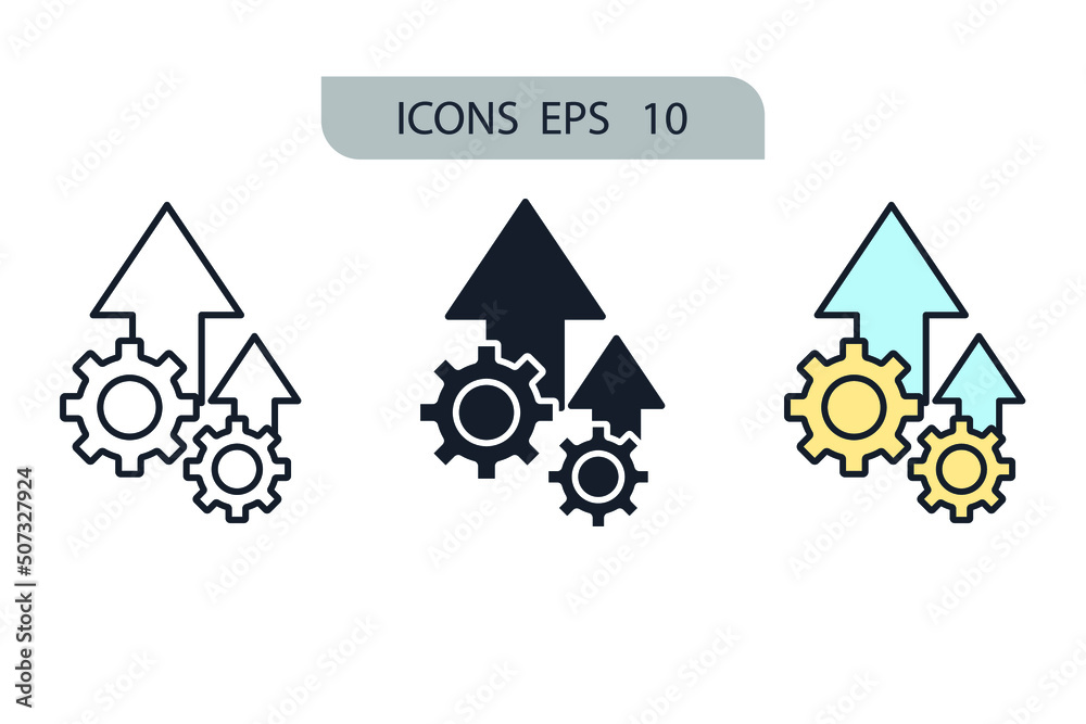optimism icons symbol vector elements for infographic web optimism icons symbol vector elements for infographic web