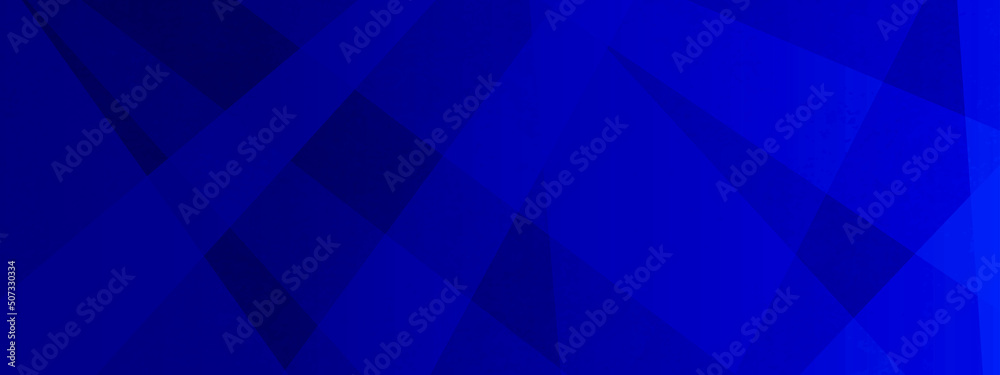 Obraz premium Abstract blue background with diamond and triangle shapes layered in modern abstract pattern design, triangles in modern abstract pattern with texture. 