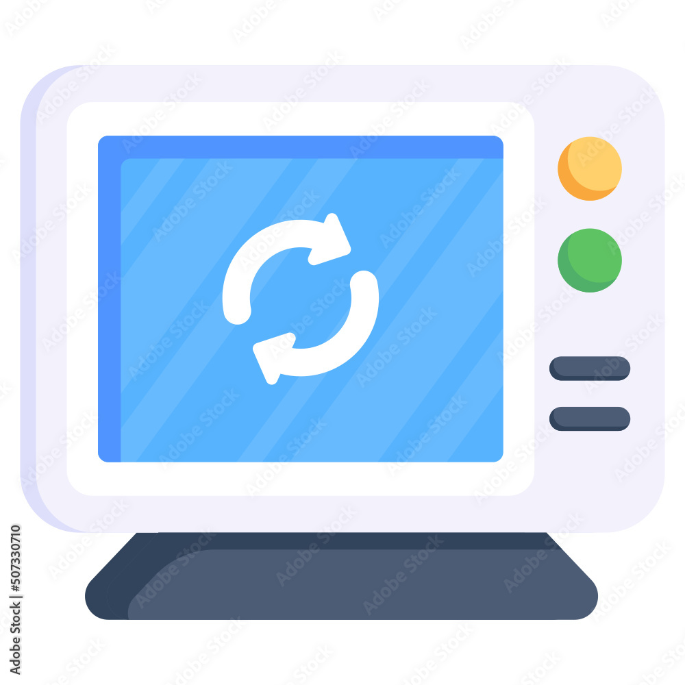 Naklejka premium Refresh Phone