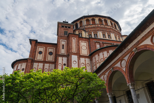 Church of Holy Mary of Grace (Chiesa di Santa Maria delle Grazie, 1497), This church is famous for hosting Leonardo da Vinci masterpiece 