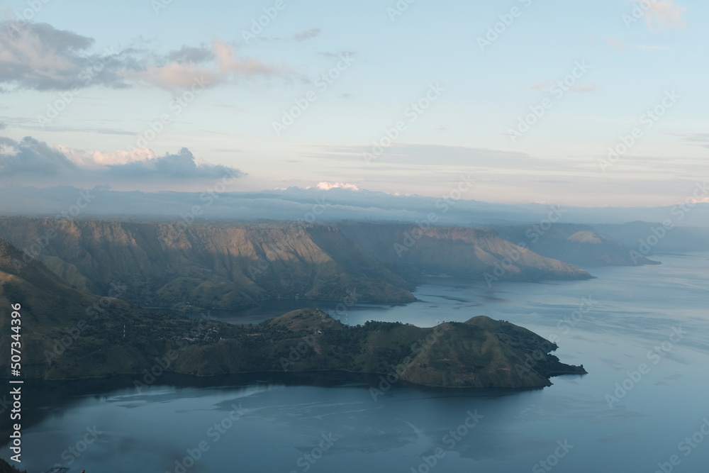 Lake Toba, the one of the natural wonders of the world located at North Sumatera, Indonesia.