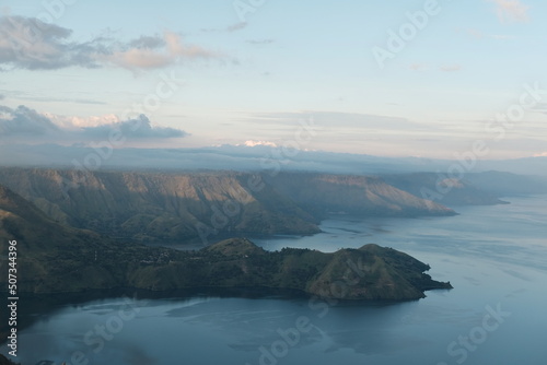 Lake Toba, the one of the natural wonders of the world located at North Sumatera, Indonesia.