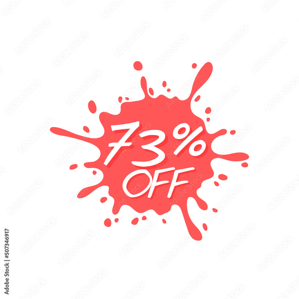 72% off ink red sale abstract discount	