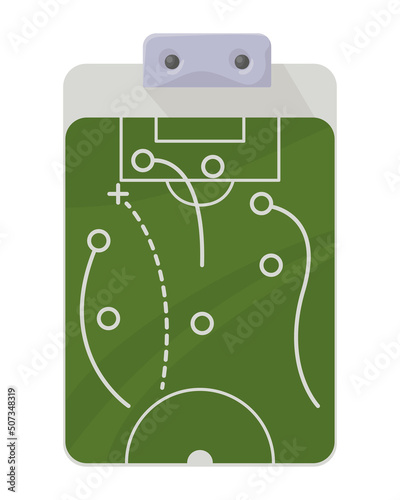 soccer coach clipboard