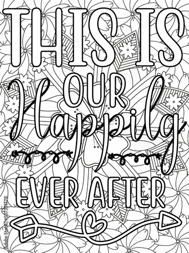 Bible Verse Coloring Pages  Christian Lettering coloring page for children and adults. Bible Verse Coloring Pages  Christian religious typography coloring page for children and adults.