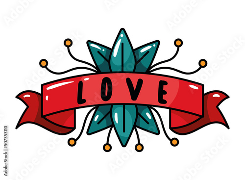 love old school tattoo