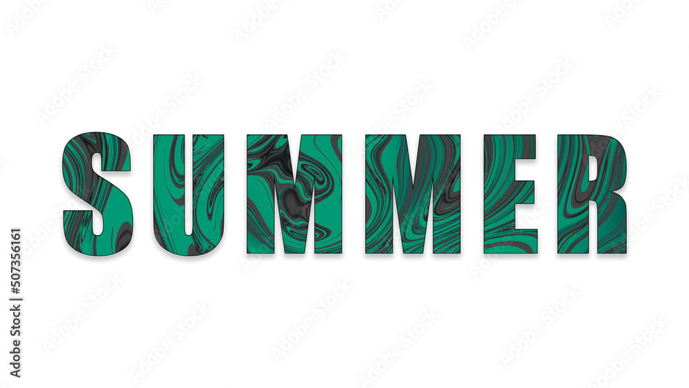 summer inscription of the text with the texture of the waves of blue color high resolution summer inscription of the text with the texture of the waves of blue color high resolution