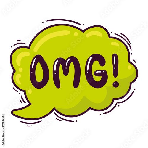 omg comic expression word