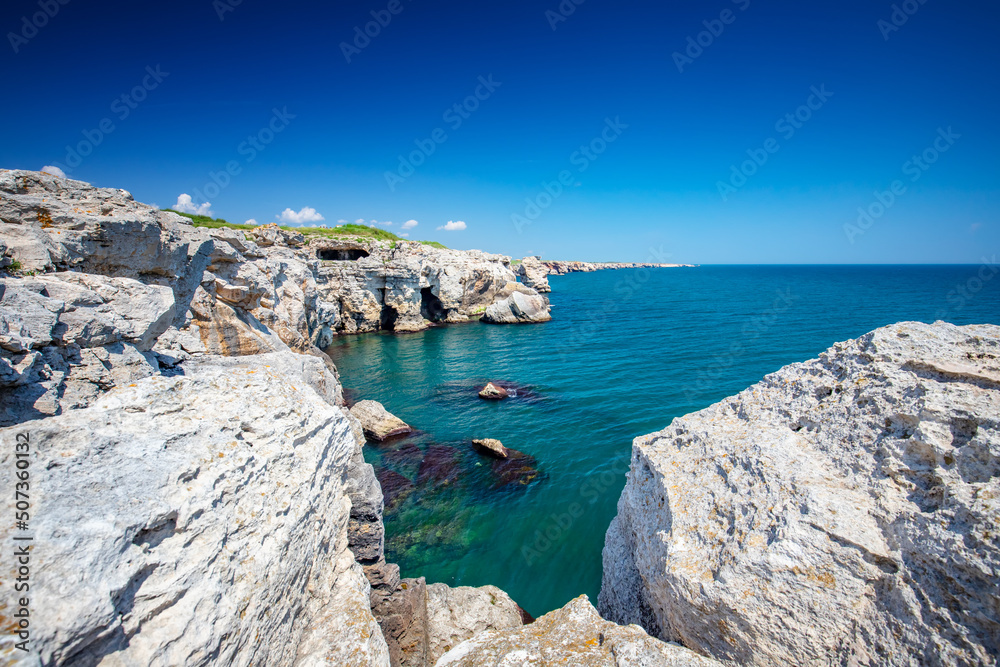 Krajobraz morski w Bułgarii