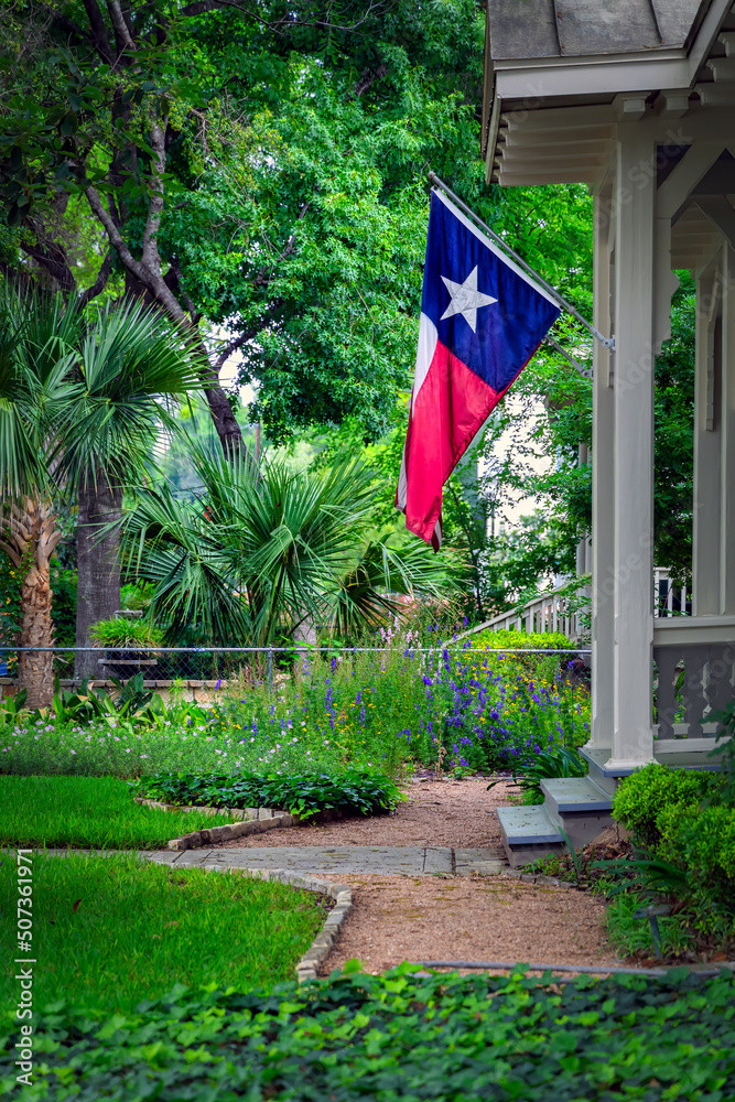 San Antonio Lonestar Flag 2 Stock Photo Adobe Stock