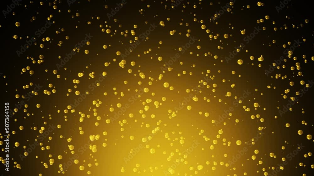 Gold dust particles fly in slow motion in the air lingering slowly. Dust Particles Background Bokeh Lights Background on Black Background 4k Footage Snow Particles Background. Gold dust particles fly in slow motion in the air lingering slowly. Dust Particles Background Bokeh Lights Background on Black Background 4k Footage Snow Particles Background.