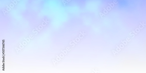 Dark BLUE vector pattern with clouds.