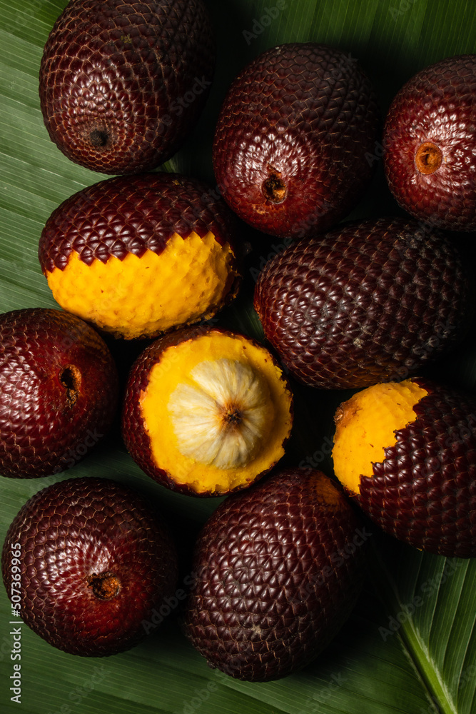 Aguaje is a highly appreciated fruit in the Amazon for its flavor and nutritional properties. Aguaje is a highly appreciated fruit in the Amazon for its flavor and nutritional properties.