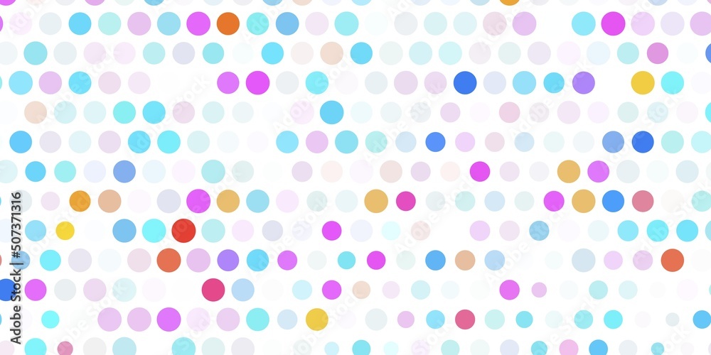 Light multicolor vector texture with disks.