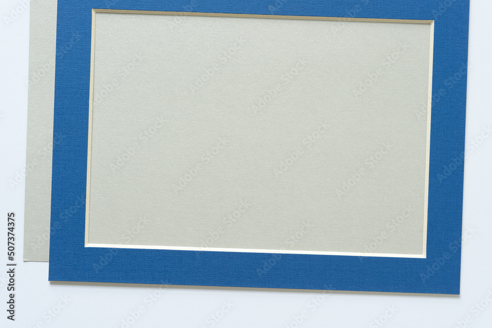 simple background with blue paper mat border simple background with blue paper mat border