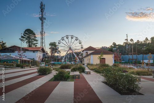 Capivari Park and Ferris Wheel - Campos do Jordao, Sao Paulo, Brazil photo