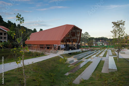 Concert Venue at Capivari Park - Campos do Jordao, Sao Paulo, Brazil