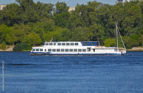 Steamboat river ship