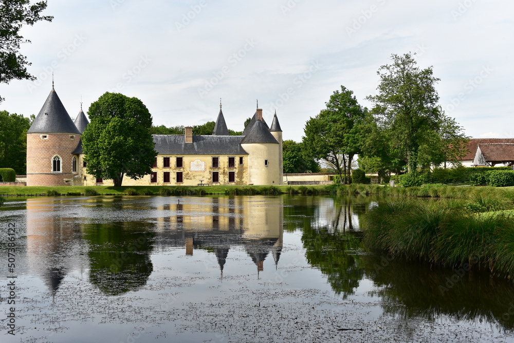 Frankreich - Chilleurs-aux-Bois - Château de Chamerolles - Schlosspark