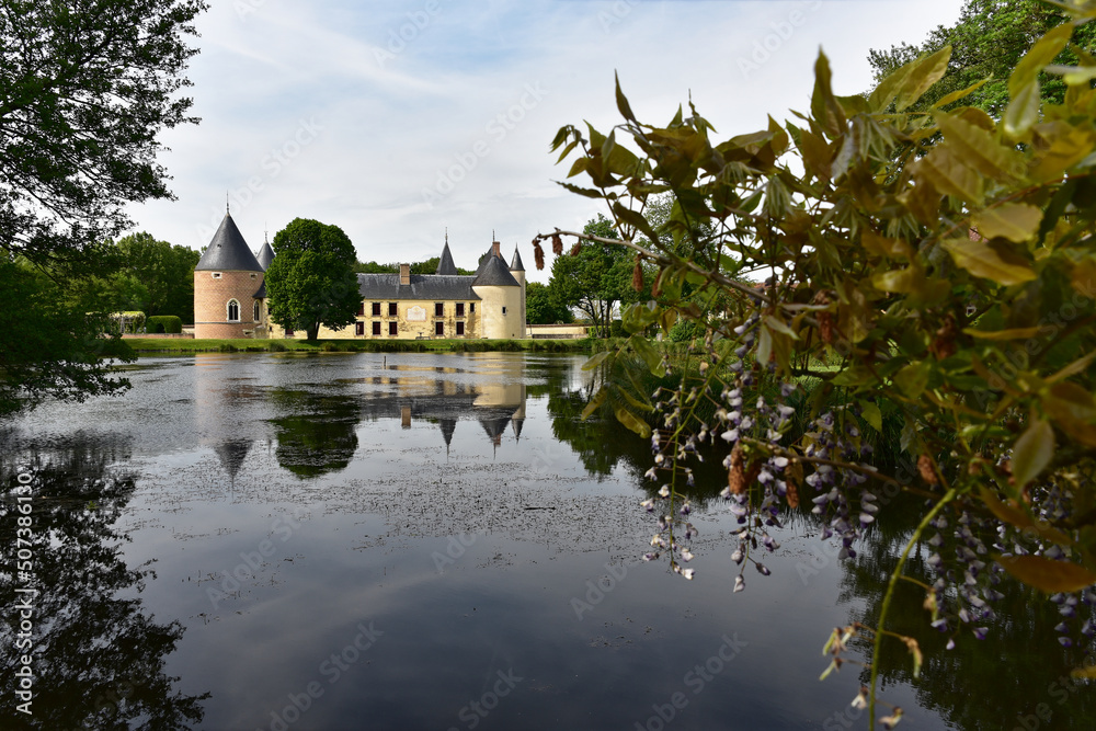 Frankreich - Chilleurs-aux-Bois - Château de Chamerolles - Schlosspark