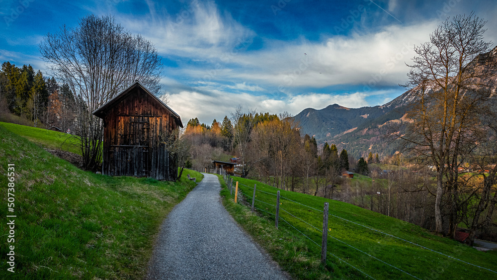 In den Allgäuer Alpen bei Oberstdorf In den Allgäuer Alpen bei Oberstdorf