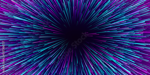 Speed Light on Technology Background,Hi-tech Digital and Internet Concept design. Vector Illustration