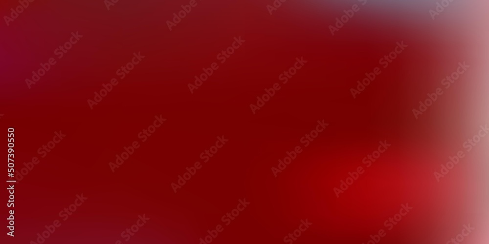 Light red vector gradient blur layout.