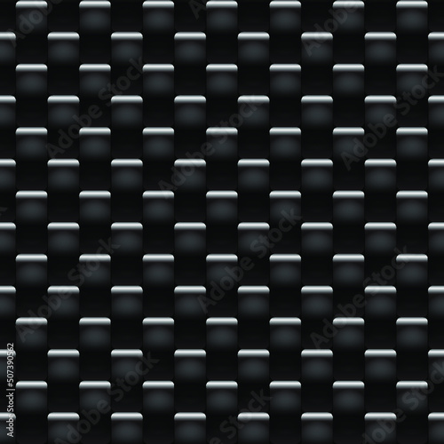 Black carbon seamless pattern  - texture background for continuous replicate.