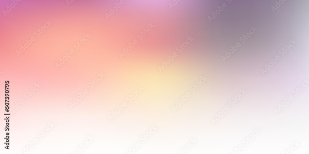 Light pink, yellow vector gradient blur texture. Light pink, yellow vector gradient blur texture.