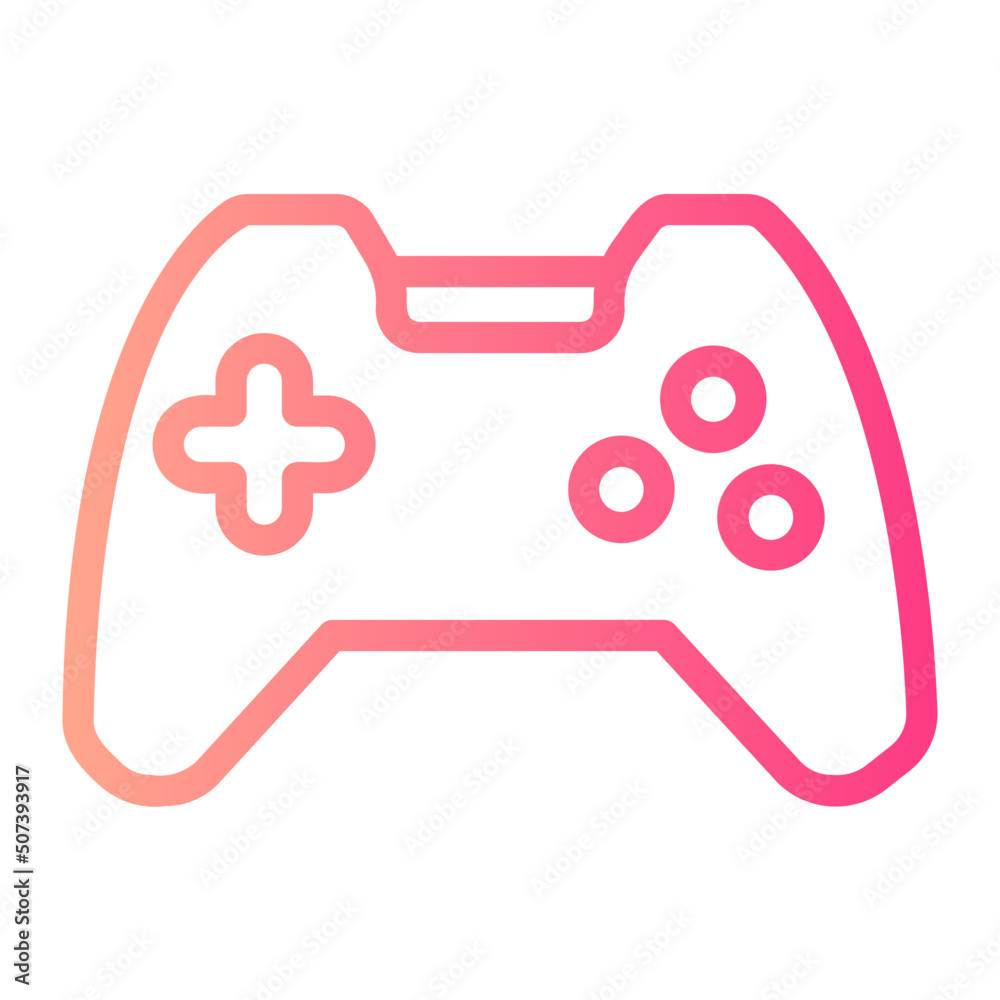 gaming gradient icon