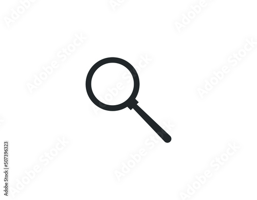 Search Icon Vector Illustration on the white background.