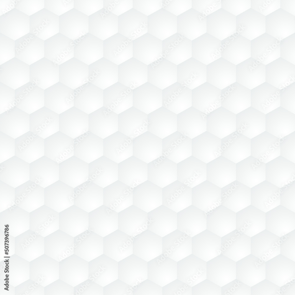 Seamless hexagon pattern.